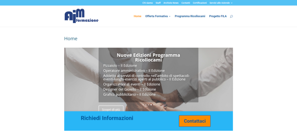 website aimformazione.com