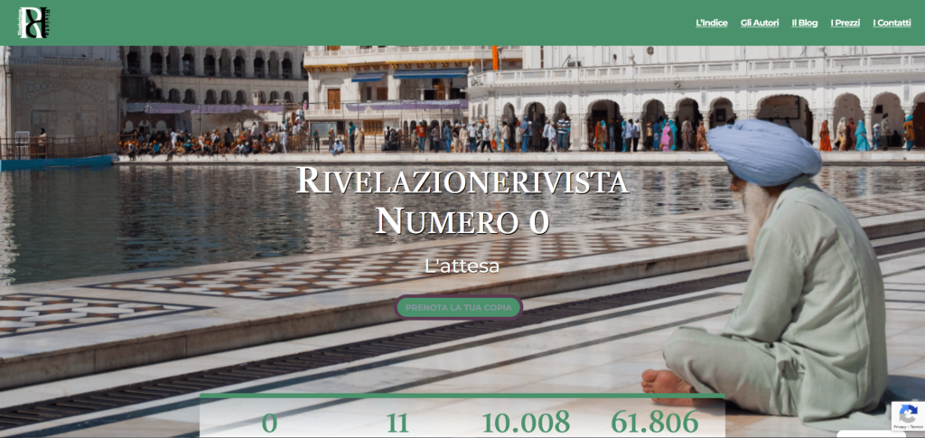 website rivelazionerivista.com