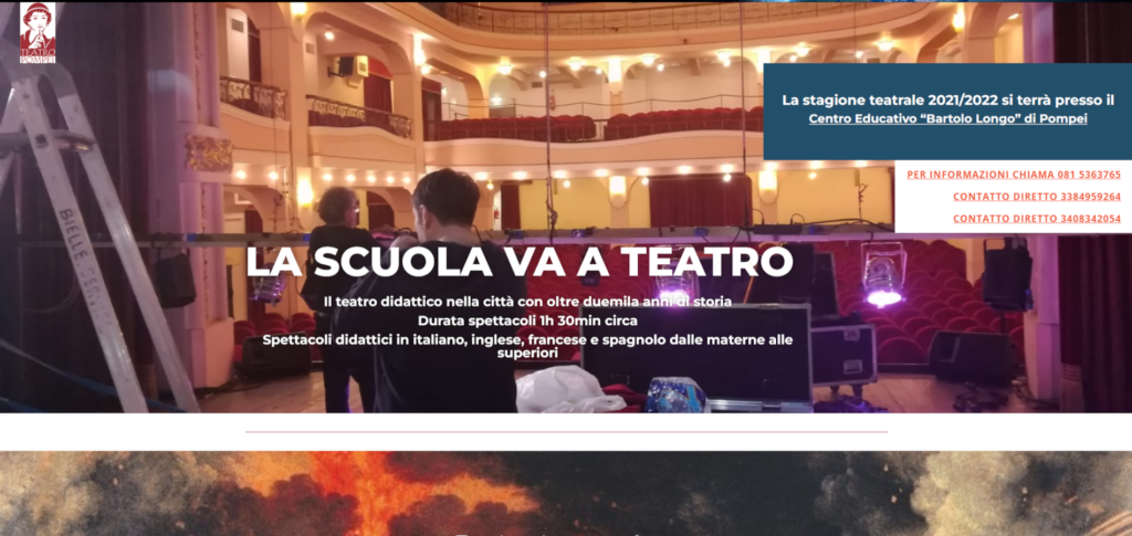 website teatropompei.it